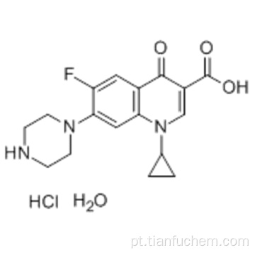 Hidrato de cloridrato de ciprofloxacina CAS 86393-32-0